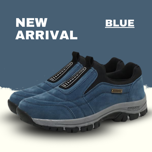 (🎁Free Socks And InsolesIncluded)Men's Comfortable Waterproof Orthopedic Walking Shoes Hiking Shoes（⏰Last Day 70% OFF🔥）