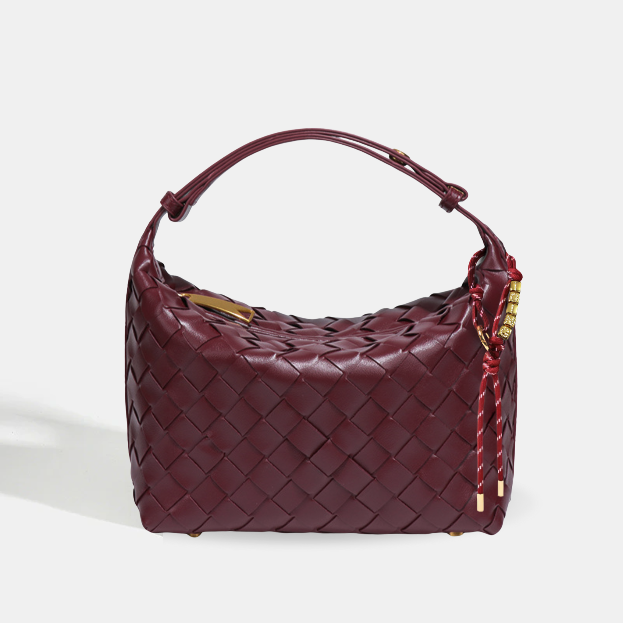 Chic Woven Mini Tote Bag