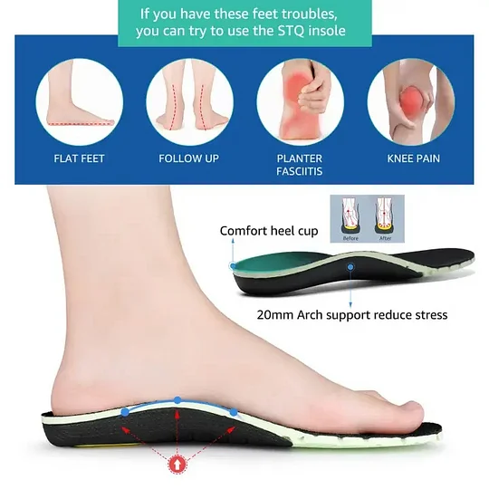 Molodoy®️ Mens Orthopedic Support Anti-Puncture Work Boots Waterproof Anti-Sprain Hiking Boots (🎁Free Socks Giveaway🧦)