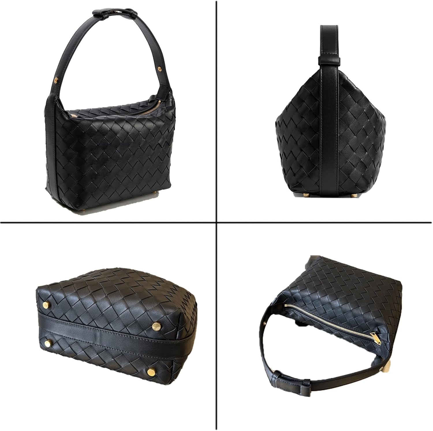 Chic Woven Mini Tote Bag