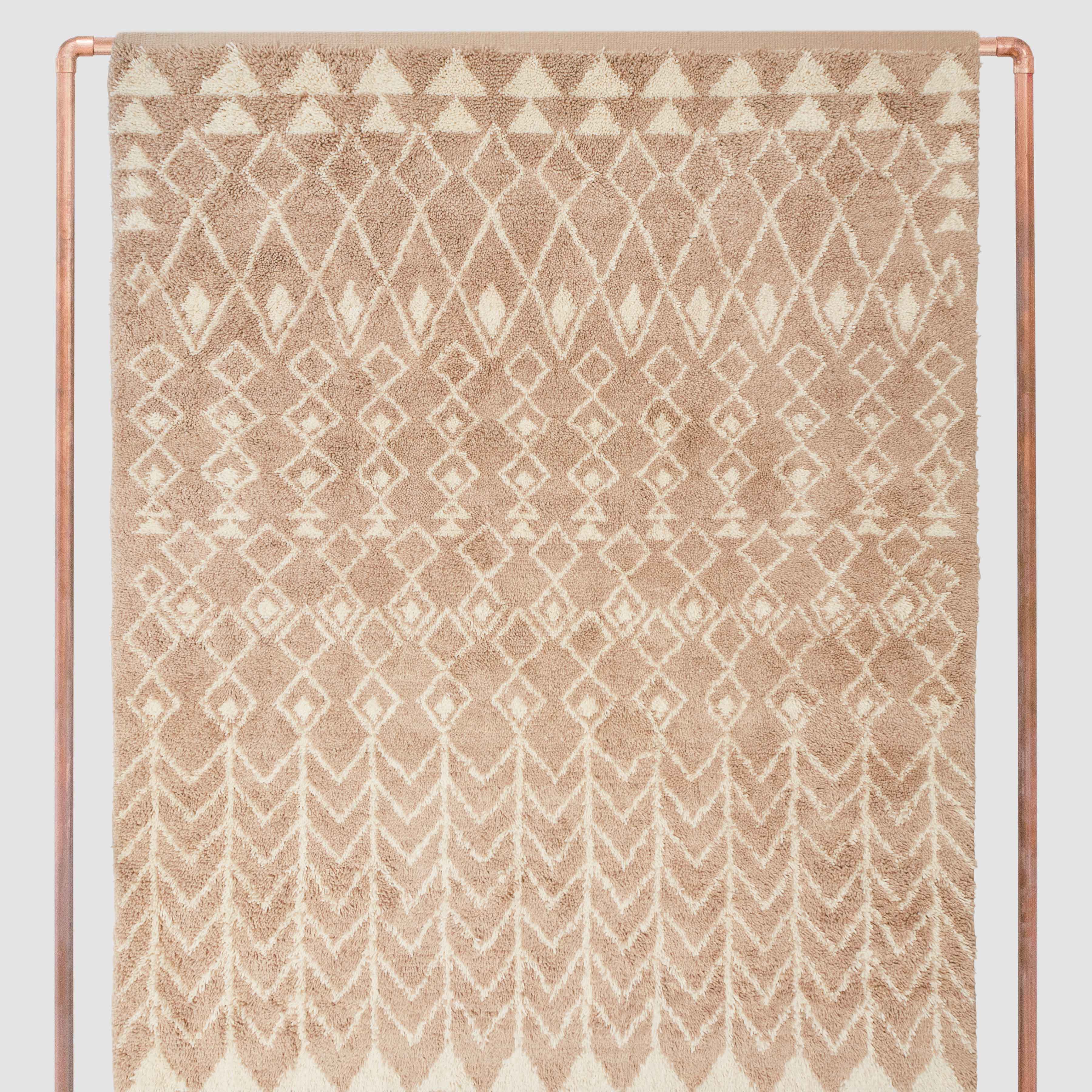 Amal Hand-Knotted Beni Ourain Area Rug
