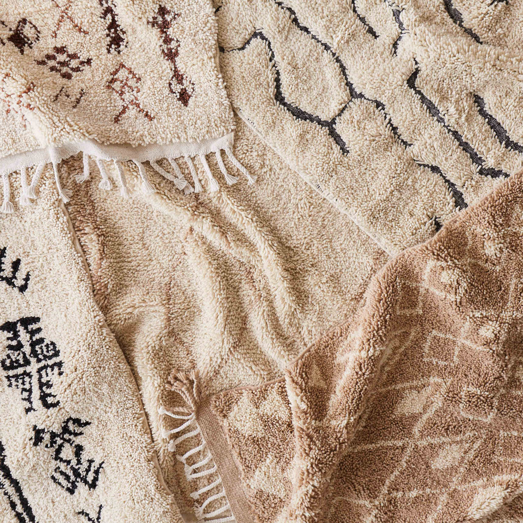 Nahla Hand-Knotted Beni Ourain Area Rug