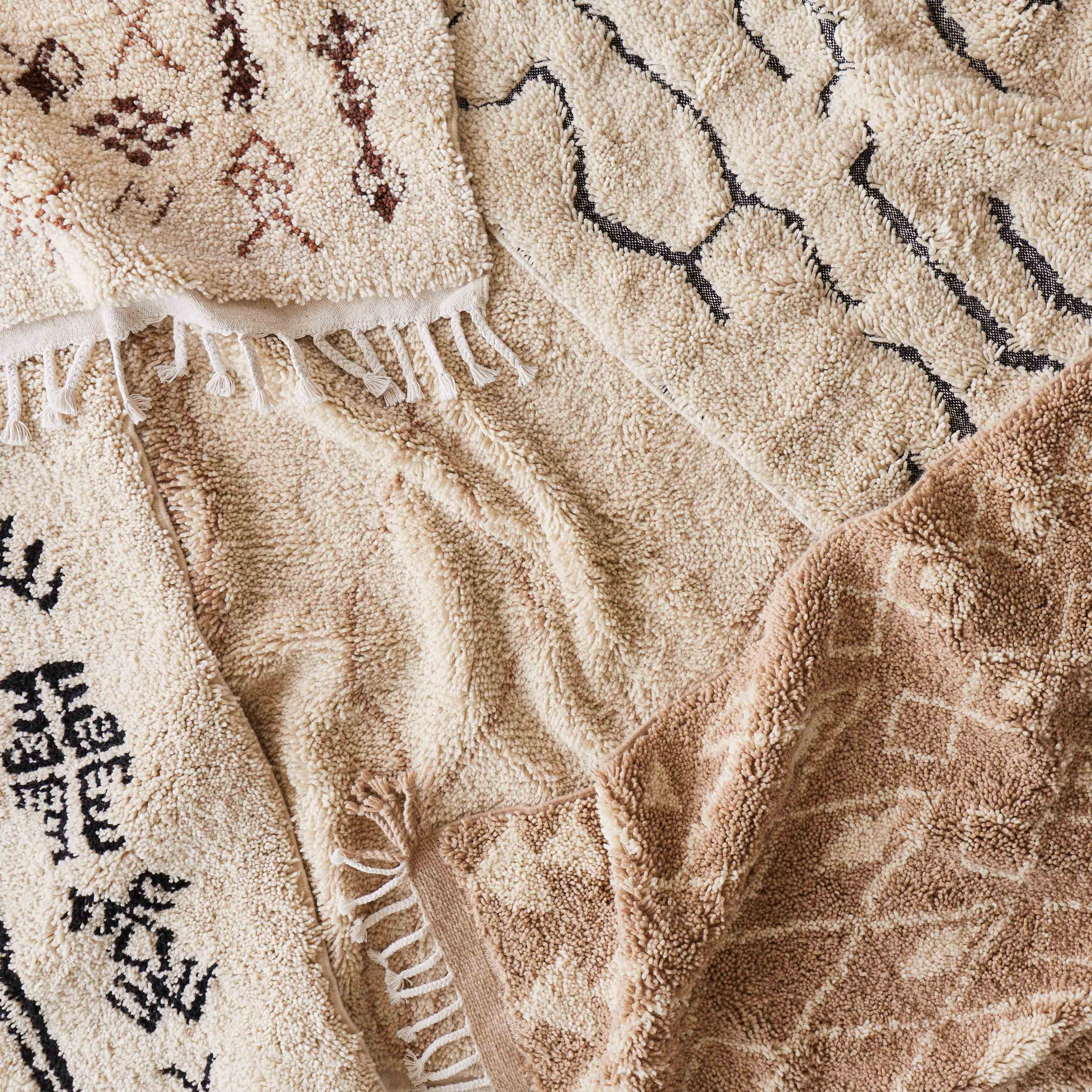 Nahla Hand-Knotted Beni Ourain Area Rug