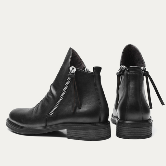 (🔥🎁Lowest Price - 70% Discount) Italian Handmade Embossed Genuine Leather Chelsea Boots