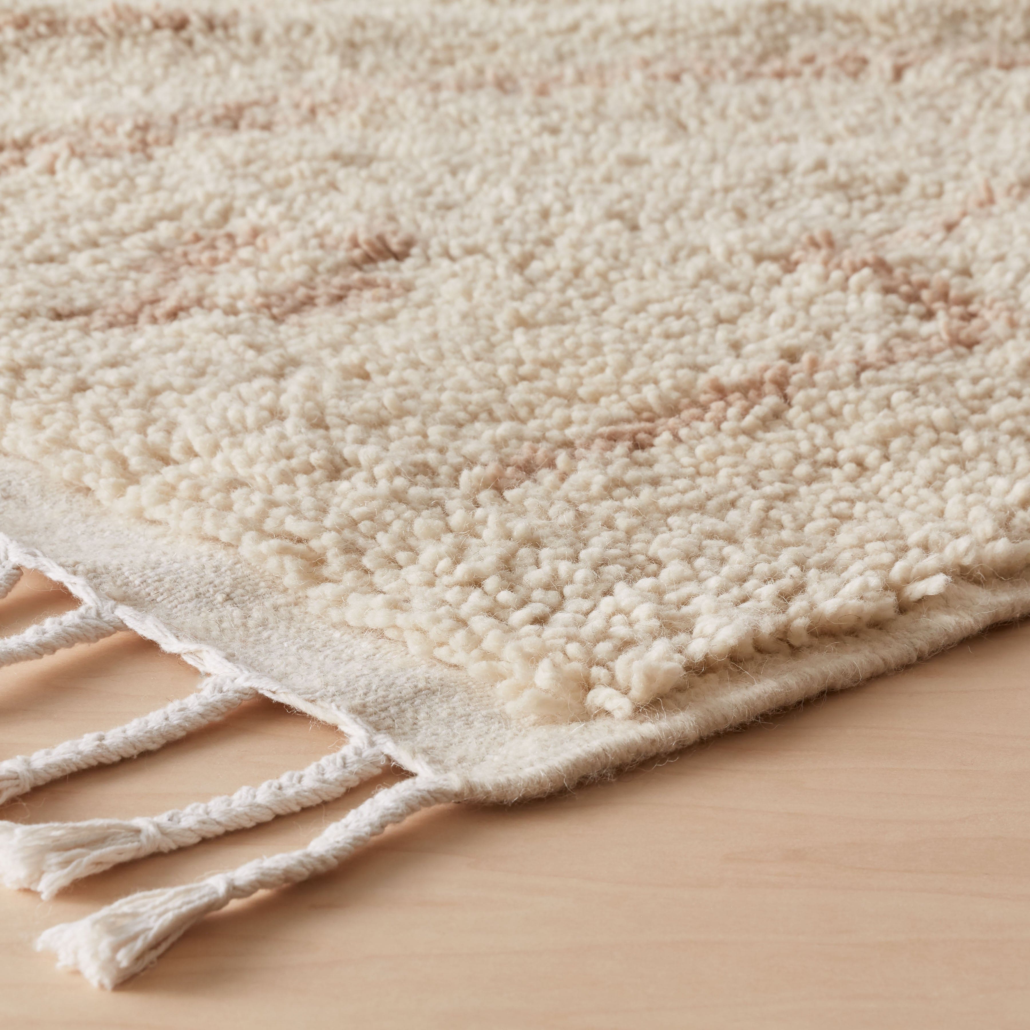 Rahim Hand-Knotted Beni Ourain Area Rug