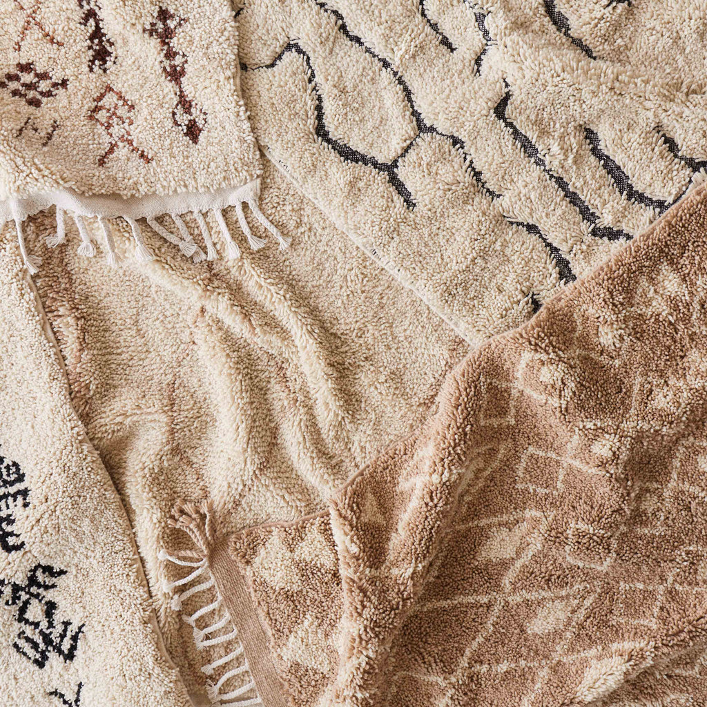 Rahim Hand-Knotted Beni Ourain Area Rug