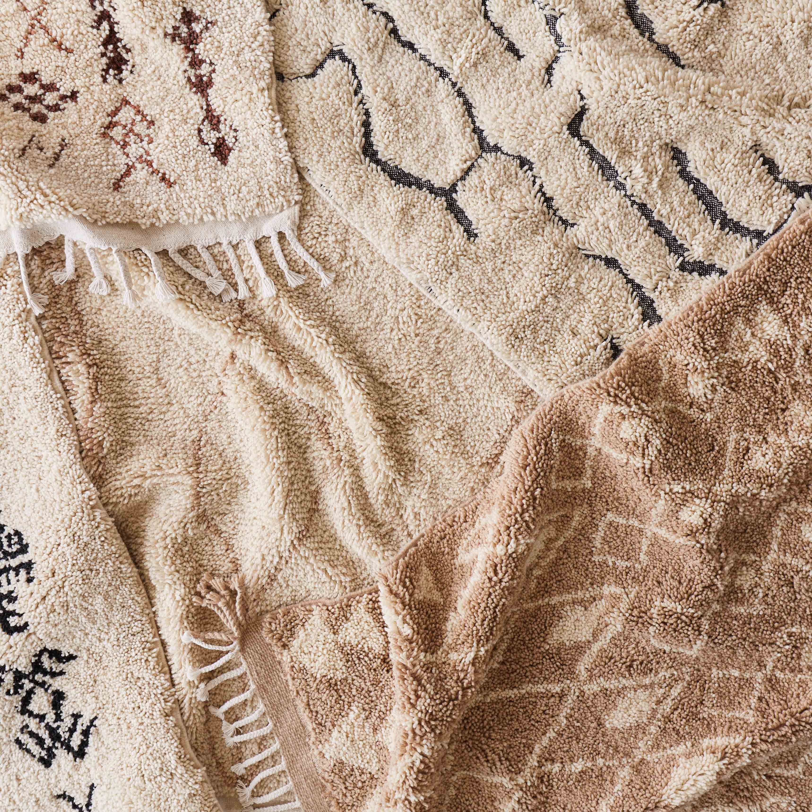 Rahim Hand-Knotted Beni Ourain Area Rug