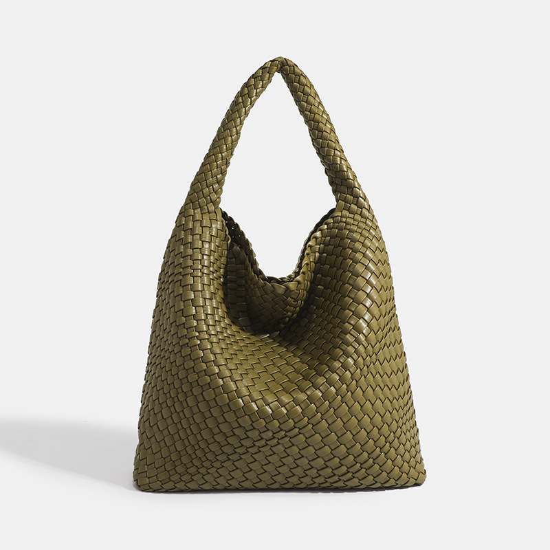 Handcrafted Woven Bucket Tote