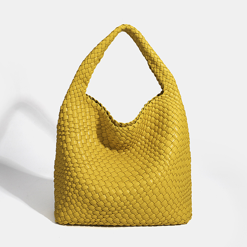 Handcrafted Woven Bucket Tote