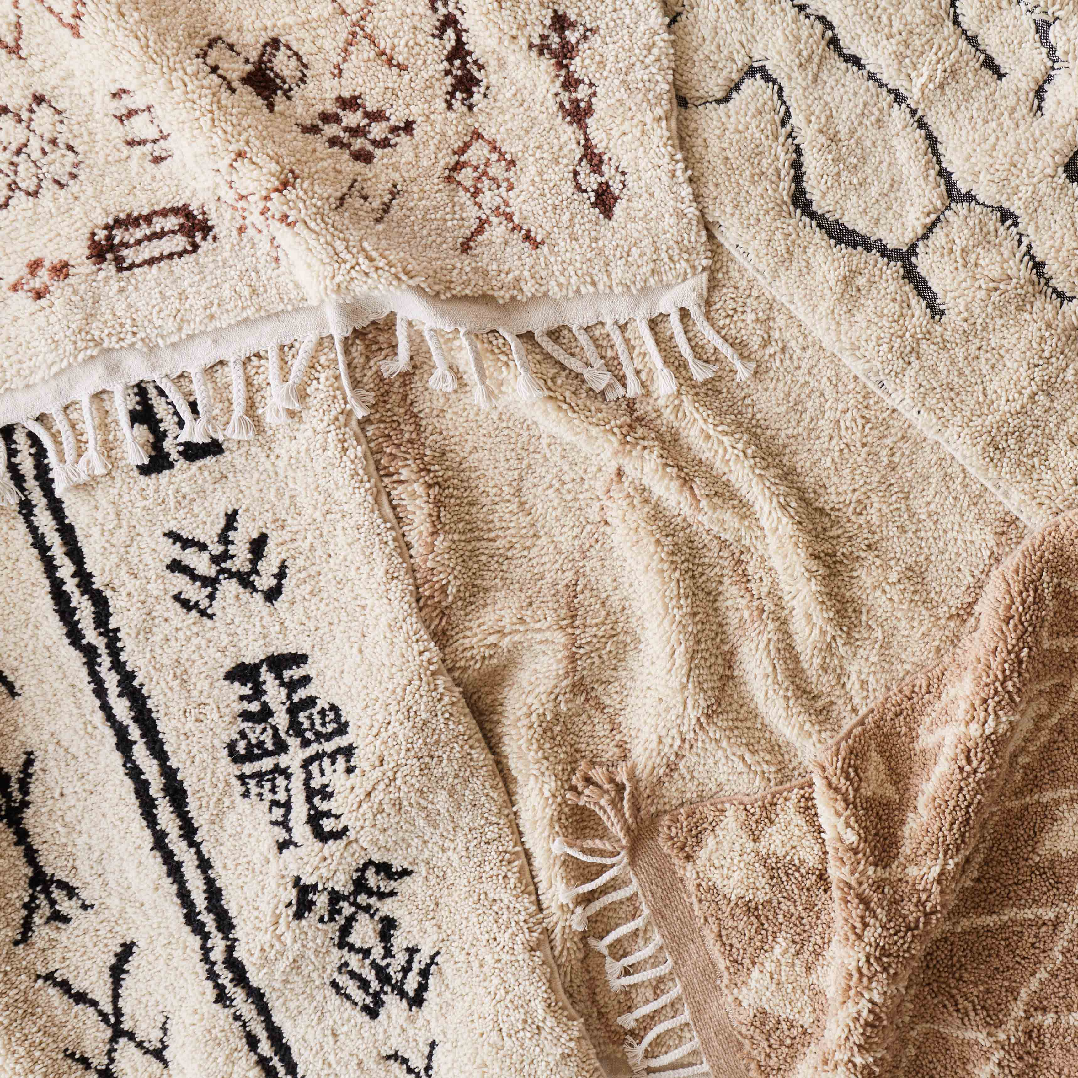 Salima Hand-Knotted Beni Ourain Accent Rug